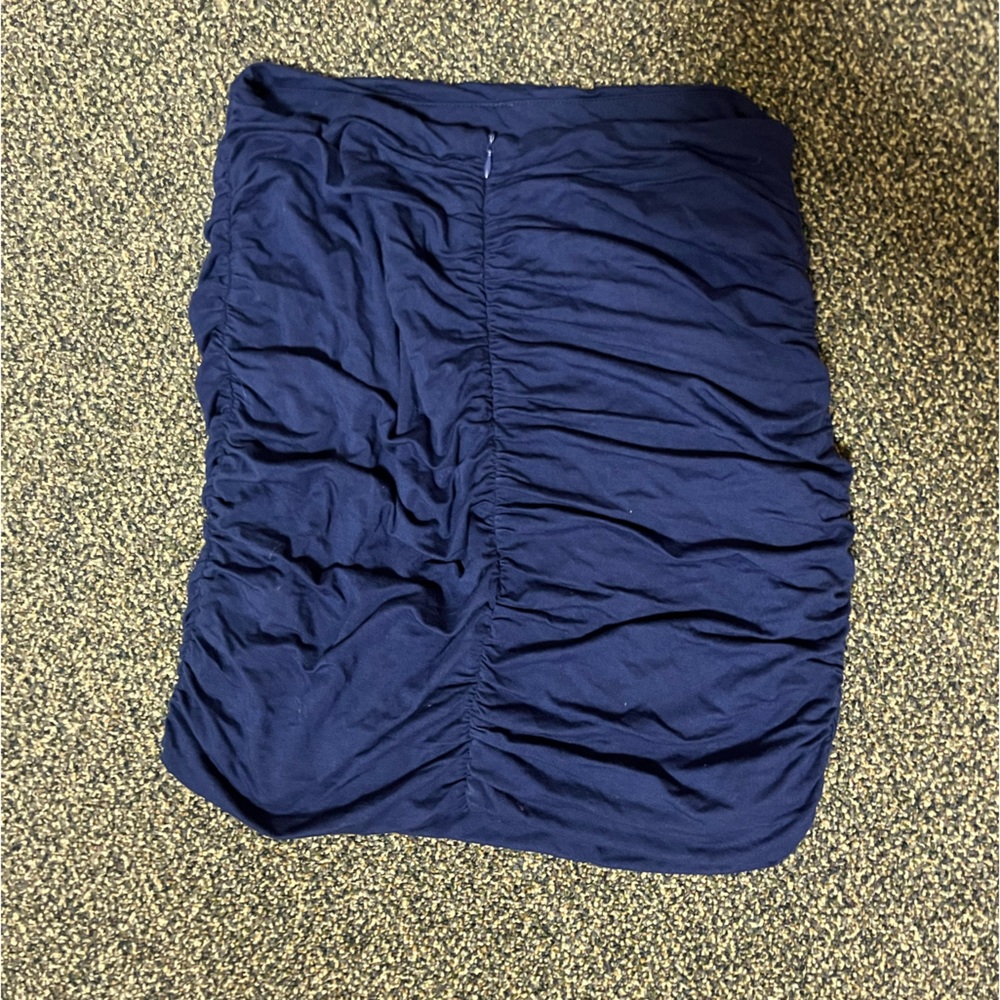 Blue skirt